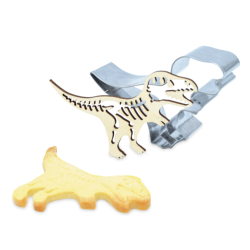 SCRAPCOOKING BISCUIT CUTTER + EMBOSSER - DINOSAUR