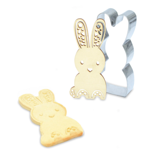 SCRAPCOOKING BISCUIT CUTTER + EMBOSSER - RABBIT