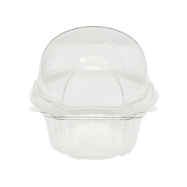 PLASTIC BOX FOR 1 MINI CUPCAKE - MINI CUPCAKE POD