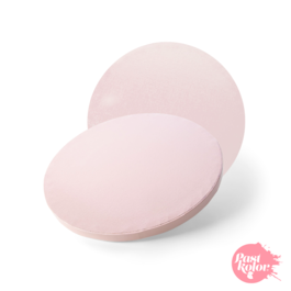 ROUND CAKE DRUM - BABY PINK 25 CM  / 12 MM THICK