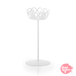 WHITE CUPCAKE STAND - ORION