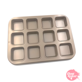 STEEL BAKING PAN - SQUARES