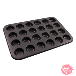 STEEL MOULD FOR 24 MINI CUPCAKES