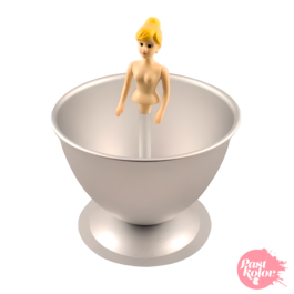 ALUMINIUM BAKING PAN - DOLL DRESS