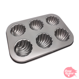 STEEL PAN FOR 6 CUPCAKES
