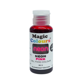 MAGIC COLOURS NEON GEL DYE - PINK 32 G