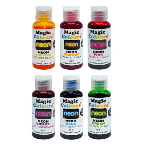 MAGIC COLOURS NEON GEL DYE - PINK 32 G