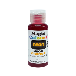 MAGIC COLOURS NEON GEL DYE - ORANGE 32 G