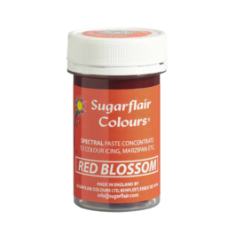 SUGARFLAIR PASTE DYE SPECTRAL - BLOSSOM RED 25 G