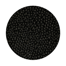 FUNCAKE SUGAR PEARLS - BLACK (4 MM) 80 G