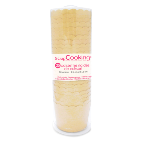 SCRAPCOOKING CUPCAKE CAPSULES - KRAFT