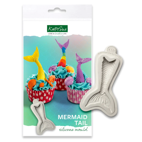 KATY SUE SILICONE MOULD - MERMAID TAIL