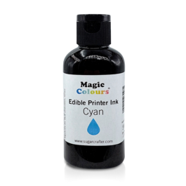 MAGIC COLOURS EDIBLE INK REFILL BOTTLE - CYAN (55 ML)