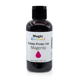 MAGIC COLOURS EDIBLE INK REFILL BOTTLE - MAGENTA (55 ML)