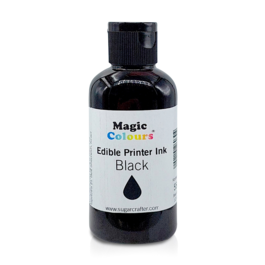 MAGIC COLOURS EDIBLE INK REFILL BOTTLE - BLACK (55 ML)