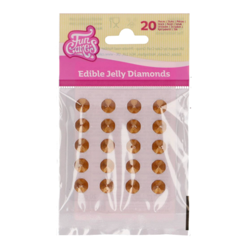 FunCakes Edible FunColours Sparkle Dust - Shimmering Gold