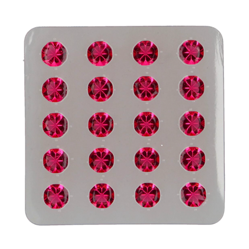 FUNCAKES EDIBLE JELLY DIAMONDS - PINK