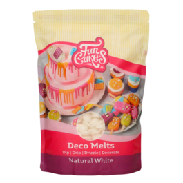 FUNCAKES DECO MELTS NATURAL WHITE (E-171 FREE) - 1 KG