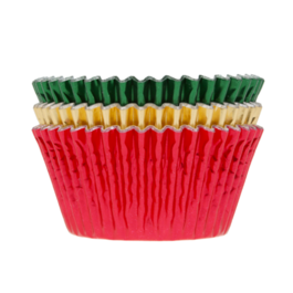 HOUSE OF MARIE METALLIC CUPCAKE CAPSULES - CHRISTMAS