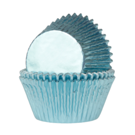 HOUSE OF MARIE METALLIC CUPCAKE CAPSULES - BABY BLUE