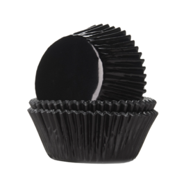 HOUSE OF MARIE METALLIC CUPCAKE CAPSULES - BLACK