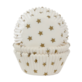 HOUSE OF MARIE CUPCAKE CAPSULES - GOLD STARS