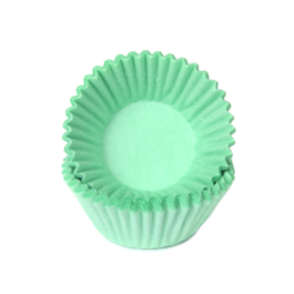 HOUSE OF MARIE CHOCOLATE BAKING CUPS - PASTEL GREEN