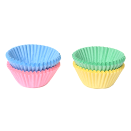 HOUSE OF MARIE SET CHOCOLATE BAKING CUPS - PASTEL COLOURS