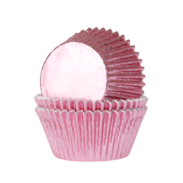 HOUSE OF MARIE METALLIC MINI CUPCAKE CAPSULES - BABY PINK