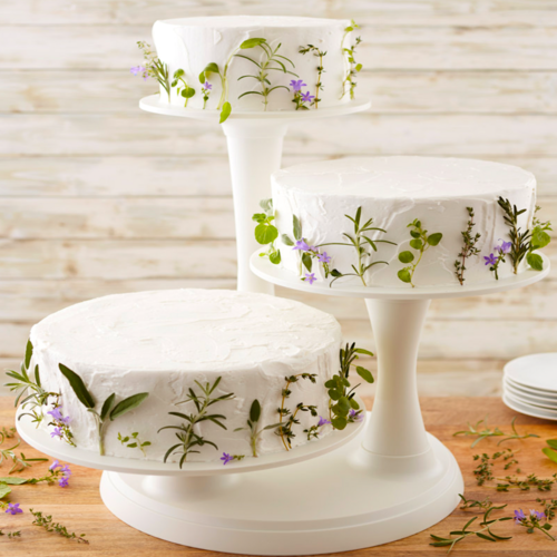 WILTON WHITE CAKE STAND - 3 TIERS