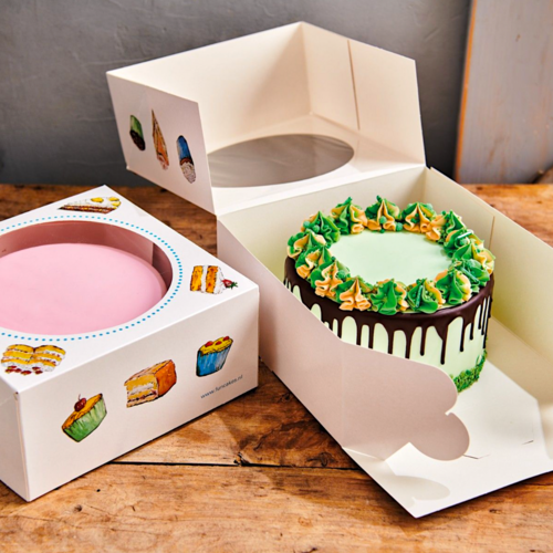 FUNCAKES CAKE BOX SET - "CAKE" DESIGN (26 CM)