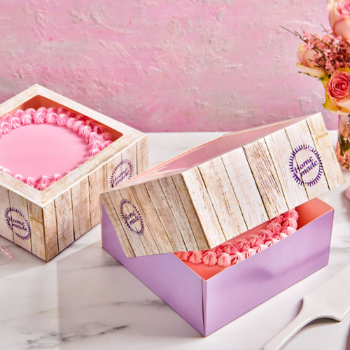 FUNCAKES CAKE BOX SET - "PURE" DESIGN (21 CM)