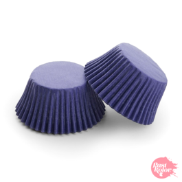 NAVY BLUE CUPCAKE CAPSULES - 24 UNITS