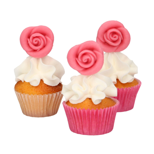 FUNCAKES MARZIPAN DECORATIONS - ROSES