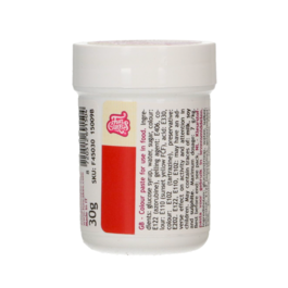 FUNCAKES PASTE DYE - CHRISTMAS RED 30 G