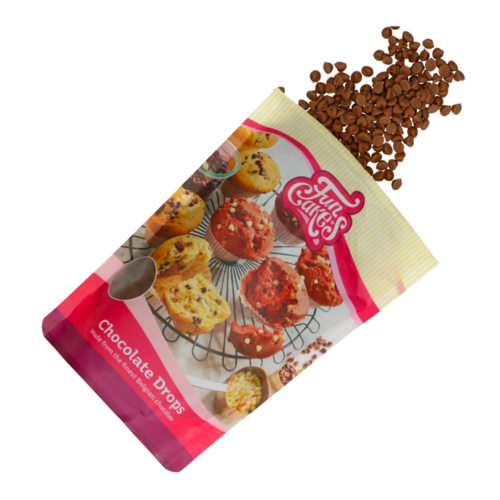 FUNCAKES MILK CHOCOLATE CHIPS - DROPS 350 G