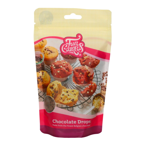 FUNCAKES MILK CHOCOLATE CHIPS - DROPS 350 G