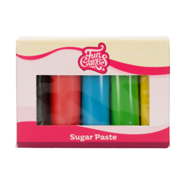 FUNCAKES FONDANT MULTIPACK - PRIMARY COLOURS (5 X 100 G)