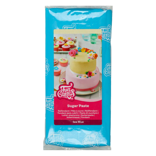 FUNCAKES FONDANT - OCEAN BLUE 1 KG