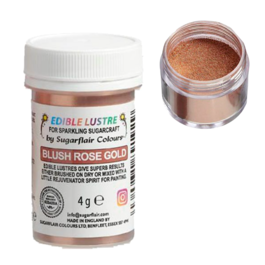 SUGARFLAIR EDIBLE GLITTER - BLUSH ROSE GOLD (4 G)