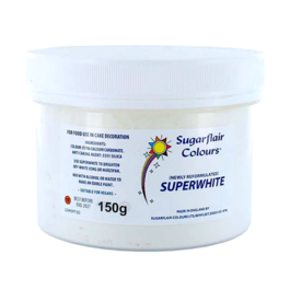 SUGARFLAIR POWDER DYE - SUPERWHITE 150 G