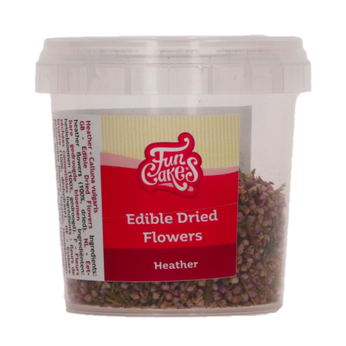 FUNCAKES EDIBLE DRIED FLOWERS - HEATHER (10 G)