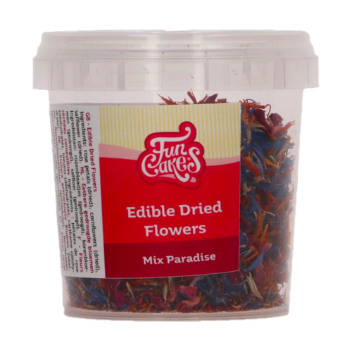 FUNCAKES EDIBLE DRIED FLOWERS - MIX PARADISE (5 G)