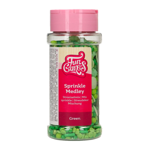 FUNCAKES SPRINKLES - GREEN 65 G