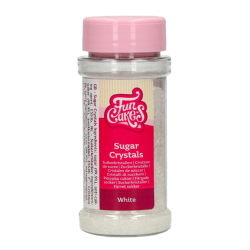 FUNCAKES SUGAR CRYSTALS - WHITE 80 G