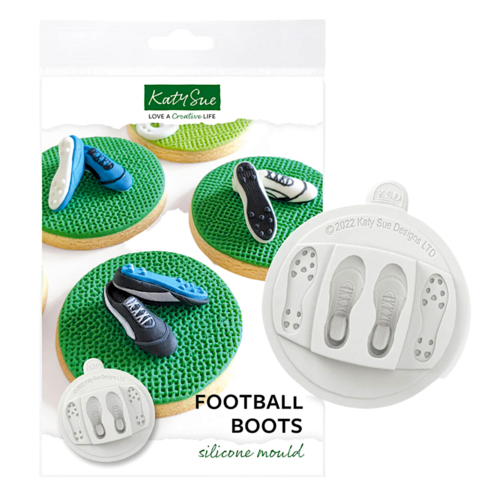 KATY SUE SILICONE MOULD - FOOTBALL BOOTS