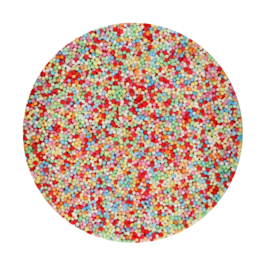 FUNCAKES SUGAR PEARLS (NONPAREILS) - COLOURS  MIX [80 G]