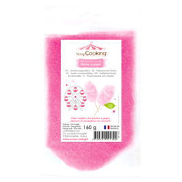 SCRAPCOOKING PINK COTTON CANDY - STRAWBERRY FLAVOUR (160 G)