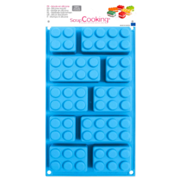 SCRAPCOOKING 3D SILICONE MOULD - BRICKS