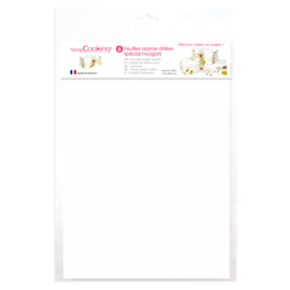 SCRAPCOOKING SPECIAL NOUGAT WAFER PAPER SHEETS
